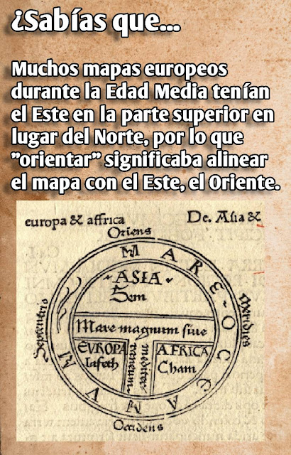 ¿Cuál origen de la palabra "Orientar"?