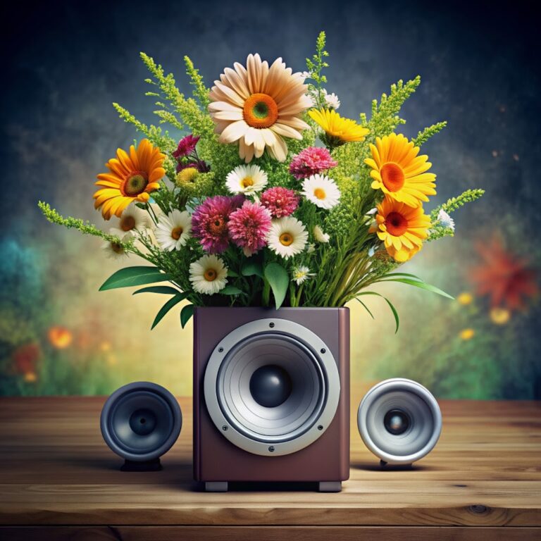 Las flores crecen más rápido con la música