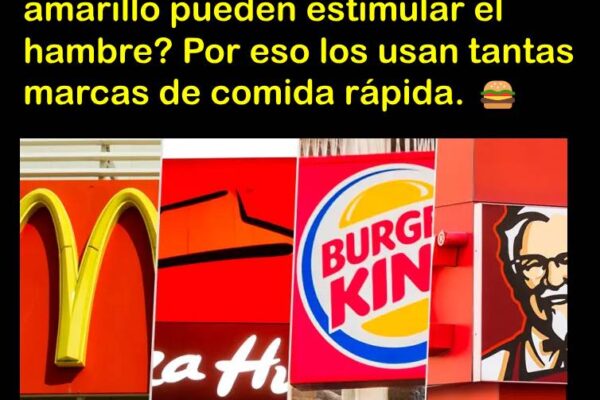 ¿Por qué el rojo y el amarillo estimulan el hambre? La psicología del color en la comida colores que estimulan el hambre