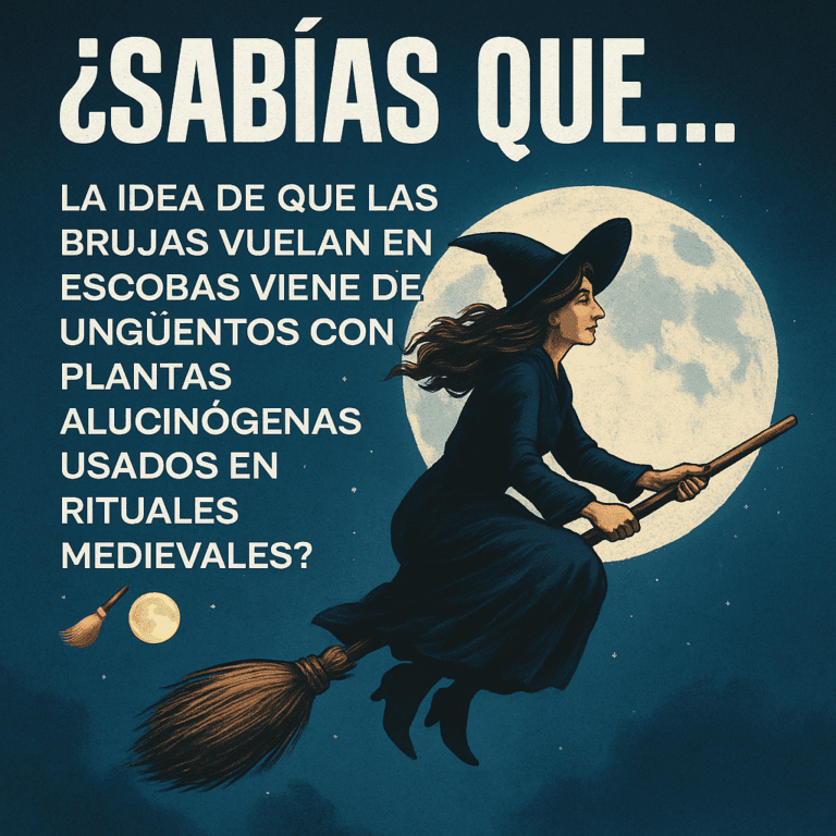 Por qué las brujas vuelan en escobas: origen y mito